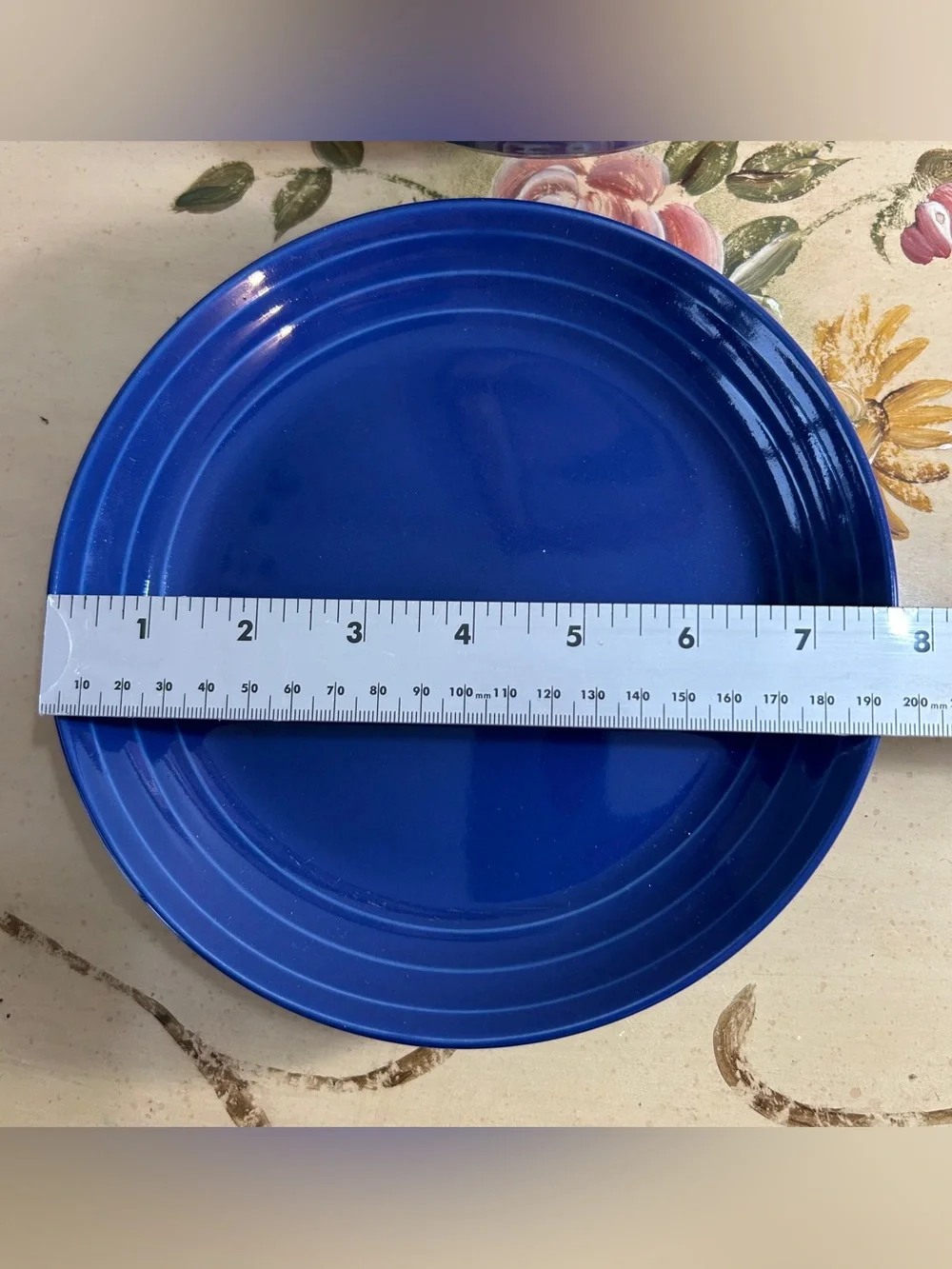Pier 1 Essentials Blue Stoneware Dinnerware Bowls Salad Plates Mug 5 PC SET
